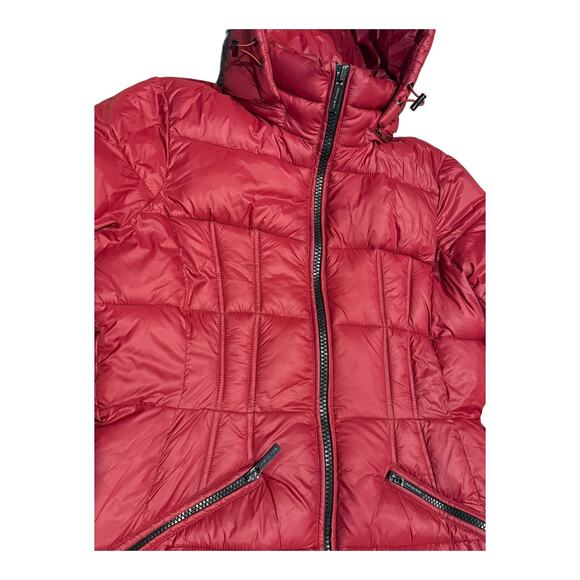 Michael Kors puffer coat with removable hood knee length size small - Picture 7 of 16